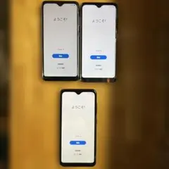 Galaxy スマートフォン docomo 3台セット