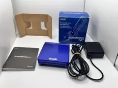 ゲームボーイアドバンス SP 箱付き アズライトブルーおまけ付き
