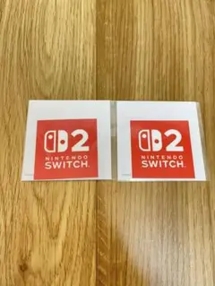 Switch2 Amazon限定ステッカー 2枚セット