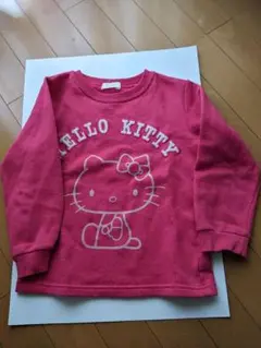 Hello Kitty ピンク トレーナー 120cm