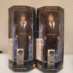 The Blues Brothers 限定版フィギュア 2体セット ブルースブラザーズ・シッティング 等身大フィギュア 【2体