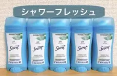 シークレット pHバランス シャワーフレッシュ 制汗剤 5本