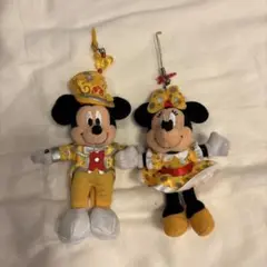 30周年記念　ミニーミッキーストラップ