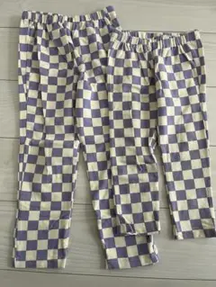 ブリーズ　チェックパンツ セット売り お揃い 100cm 120cm