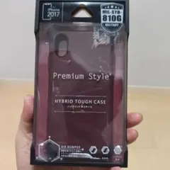 Premium Style ハイブリッドタフケース 赤