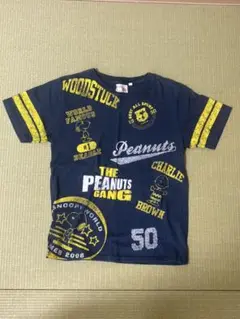 PEANUTS 半袖 ネイビー Tシャツ 150