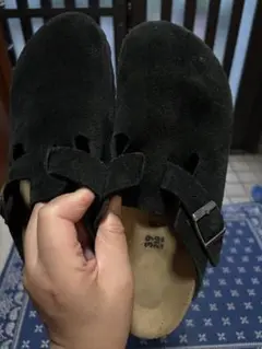 【火曜限定価格‼️】ビルケンシュトック ボストン レギュラー幅 サンダル 黒 39