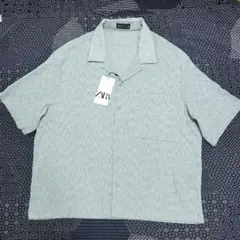 ✡盆値引✡ZARA メンズ半袖シャツ Lサイズ