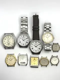 【ジャンク】SEIKOセイコー 10個セットまとめ売り　不動