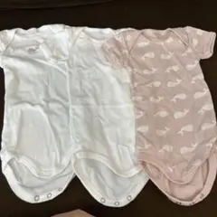 未使用　Petit Bateau ベビー肌着 3枚セット 6m/67cm