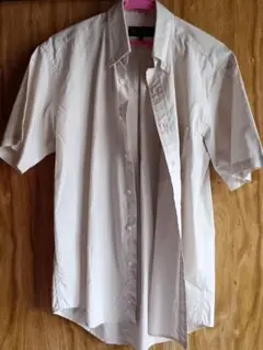STUART KENT 半袖シャツ S オフホワイト
