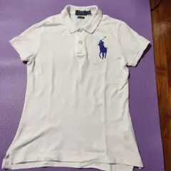 Polo Ralph Lauren　ラルフローレン ホワイト ポロシャツ M