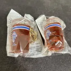 午後の紅茶　キーホルダー　ローソン ２個セット
