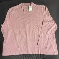 未使用タグ付き　anywise ハイネック　長袖Tシャツ 8L 綿100%