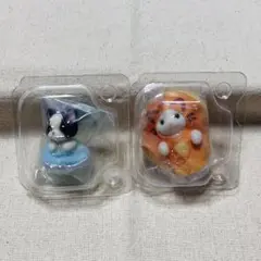 シルバニアファミリー　キラキラくじ　G賞　ラテネコ　フレンチブルドッグ