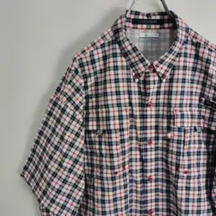 コロンビア フィッシングシャツ PFG チェック柄 ボトンダウンシャツ