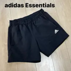 アディダス　エッセンシャルズ ショートパンツ ハーフパンツ M黒 サッカー