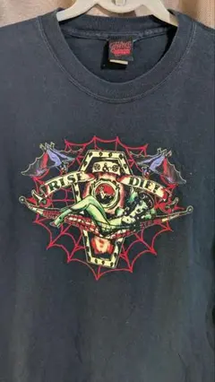 RISE DIE スカル Tシャツ ブラック