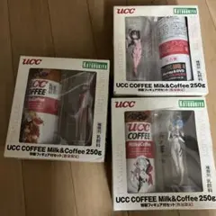 エヴァンゲリオン　UCC特製フィギュア　綾波レイ 3種