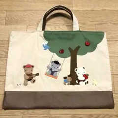 美品　ファミリア　70周年記念　限定デニムバッグ