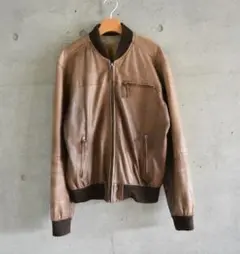 【CONBIPAlL 】VERA PELLE コンピペル 本革 ブルゾン　50
