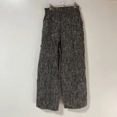 ◯deux amour ジャガードワイドパンツ
