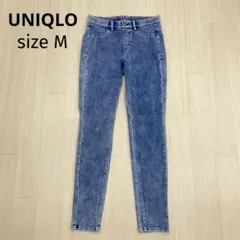 ◆ UNIQLO ユニクロ ウルトラストレッチ レギンスパンツ デニム M