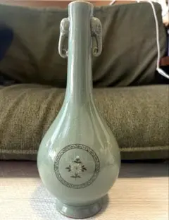値下げ！茶道具　高麗青磁（韓国）古岩窯　金興福作　皆具セット　未使用品　美品 値下げ！茶道具 高麗青磁（韓国）古岩窯 金興福作 皆具セット 未