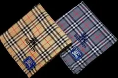 新品、未使用 BURBERRY バーバリーハンカチセット2枚