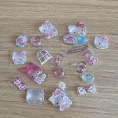 ボンボンドロップシール　キティちゃん&マイメロ