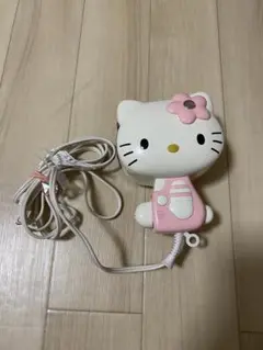 【激レア】ヴィンテージ　サンリオ　ハローキティ　ヘアドライヤー　サンヨー　箱付き サンリオ 新品未使用レア ハローキティ サンヨー ヘアドライヤー