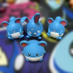 ポケモン フィギュア マリル マリルリ 4点セット