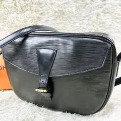 ルイヴィトン ジョヌフィーユ ショルダーバッグ エピ 黒