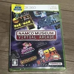 未開封品 XBOX360 ナムコミュージアム バーチャルアーケード