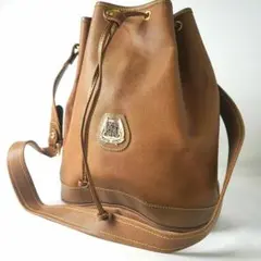 LANCEL ランセル 巾着 ショルダーバッグ
