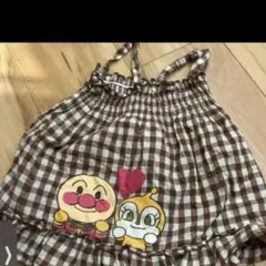 A①-3 アンパンマンコレクションワンピース80 チェック　ドキンちゃん
