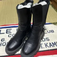 【美品】厚底サイドゴアブーツ