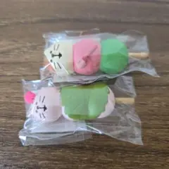 ☆コンコンブル　もち猫 桜だんご & 花見だんご☆concombre 　春☆