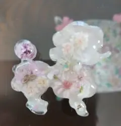 レジン　ヘアゴムなど　　犬さん