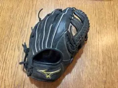 Mizuno 少年 ソフトボールグローブ 黒 ジュニア