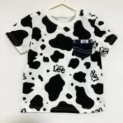 新品未使用 Lee 牛柄 COW Tシャツ 半袖 80 アニマル柄