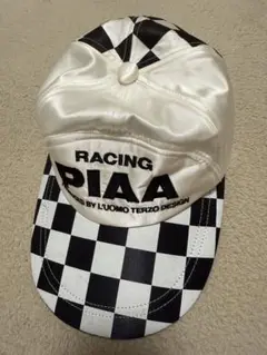 T105 PIAA RACING チェッカーフラッグキャップ