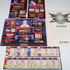 ■純正インスト+プラバン+取扱説明書+帯2本　ヴァンパイアセイヴァー　カプコン