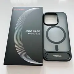 ⭐︎ TORRAS iPhone用 ケースMagsafe対応 スタンド付き 黒