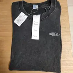 challenger pigment logo tee M 新品チャレンジャー