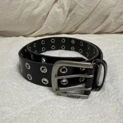 Levi's スタッズ付き黒ベルト