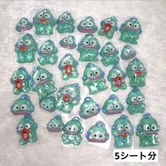 【サンリオ】はぴだんぶい　ボンボンドロップシール　ハンギョドン　5シート分