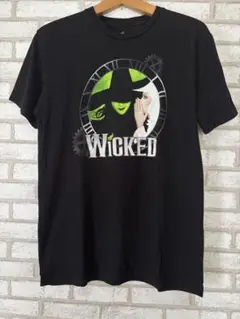 WICKED ウィキッド ブロードウェイ ミュージカルTシャツ 黒 L 古着