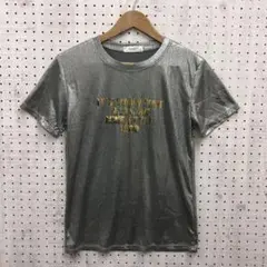 YAQI 668 シルバー ゴールド ゴージャス ストレッチ Tシャツ