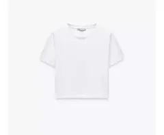 ZARA クロップドストレッチTシャツ